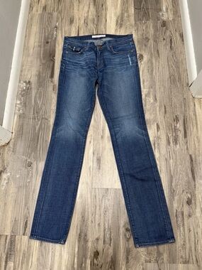 J brand low rise Y2K Classic Women's Blue Straight-Leg Jeans